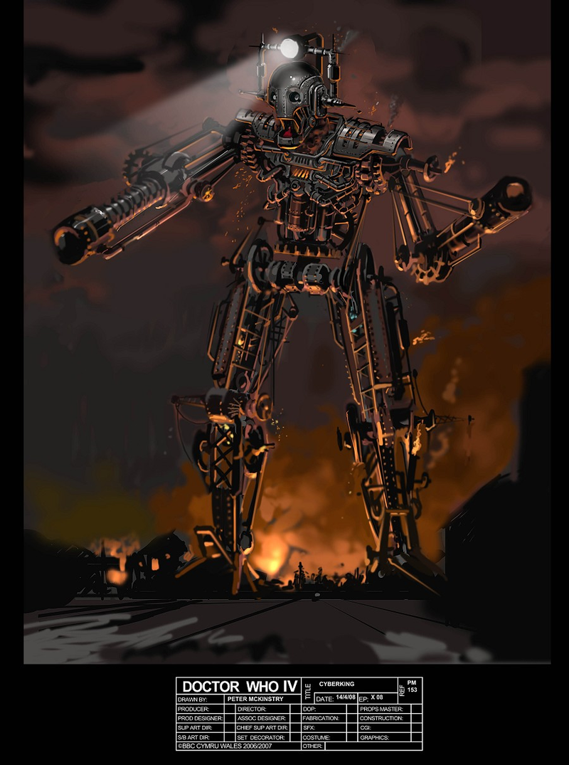 Illustration for article titled The Glory And Terror Of Doctor Who's Concept Art